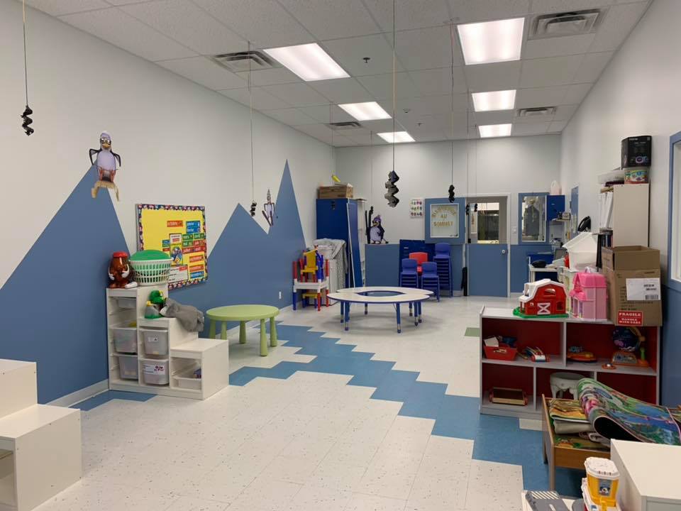 Peinture commerciale garderie Rive-Sud