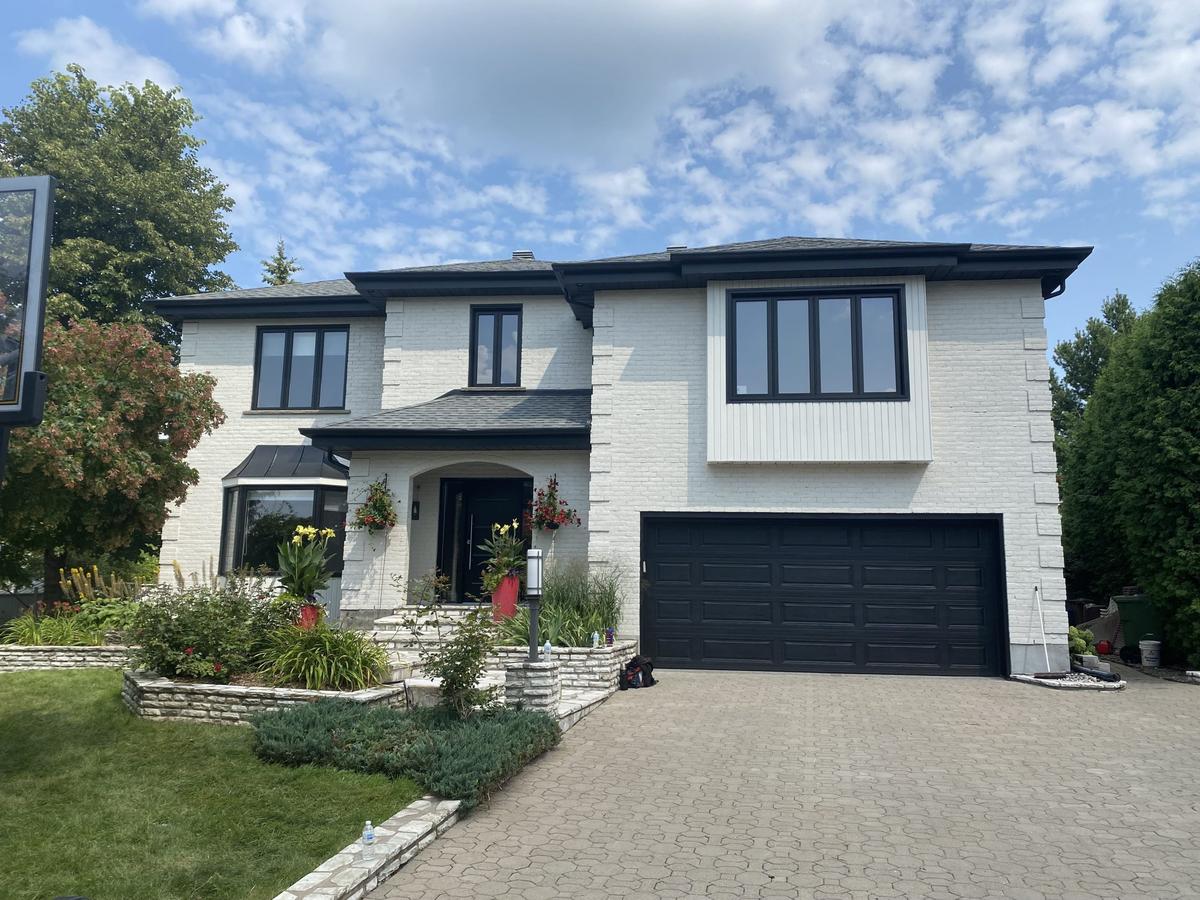 Projet peinture résidentielle maison complète Longueuil Rive-Sud